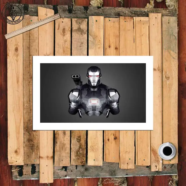 SR102118 Iron man movie posters HD Canvas Print Home decoration Living