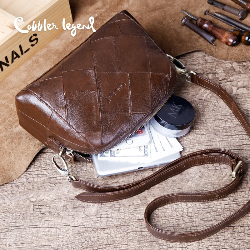 Cobbler Legend 2019 Новая модная женская сумка через плечо из натуральной кожи для