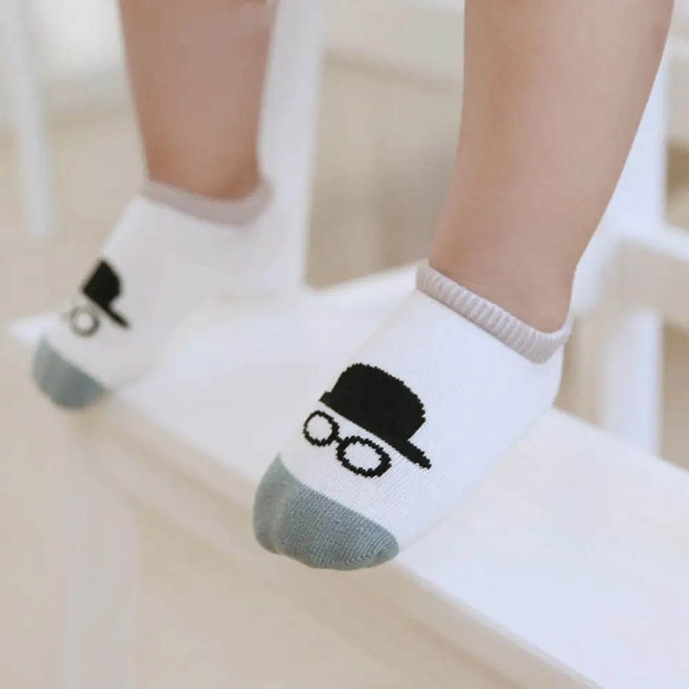 

Cute Baby Boys Girls Socks 0-4 Years 4 Styles Non-Slip Cartoon Cotton Ankle Socks For NewBorn Infant Toddler Sock