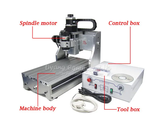 С ЧПУ Токарный станок 3020 Z-D300 гравер фрезерный станок с USB адаптер для резьба по дереву
