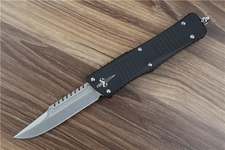 6 model knife D2 blade aluminum handle camping survival outdoor EDC hunt Tactical tool dinner kitchen knife - Цвет: B