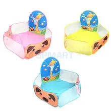 Дети мультфильм портативный всплывающие игры манеж-тент мяч ямы шарик водорослей бассейн с Баскетбольным обручем съемки игры Открытый Сад Играть Игрушка