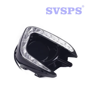 

High Quality Tuning Parts Daytime Running Lights Fog Lights Modified Highlights For Mitsubishi Pajero 2013-2015