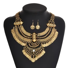 

2017 Boho Gypsy Fashion Necklaces & Pendants Bohemia Statement Necklace Vintage Collar Choker Women Jewelry Wholesale