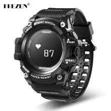 FREZEN Smart Sports Watch Heart Rate Monitor IP68 Waterproof T1 OLED Display Pedemeter Call Reminder For Android IOS Phone