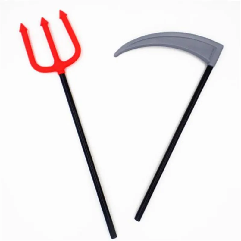 plastic weapon ghosts cos hold hand scythe big red plastic weapon ghosts cos hold hand scythe big red