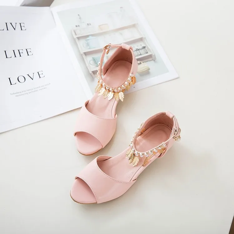 

Big Size 9 10 11-13 summer flat sandals ladies women shoes woman Bag with fish mouth pendant beads