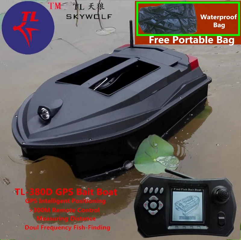 Gratis Tas Gps Positie Smart Afstandsbediening Rc Aas Boot TL-380D Dual Aas Bell Draadloze Sonar Vis Detector Fix Up visnet Gratis Tas Gps Positie Smart Afstandsbediening Rc Aas Boot TL-380D Dual Aas Bell Draadloze Sonar Vis Detector Fix Up visnet