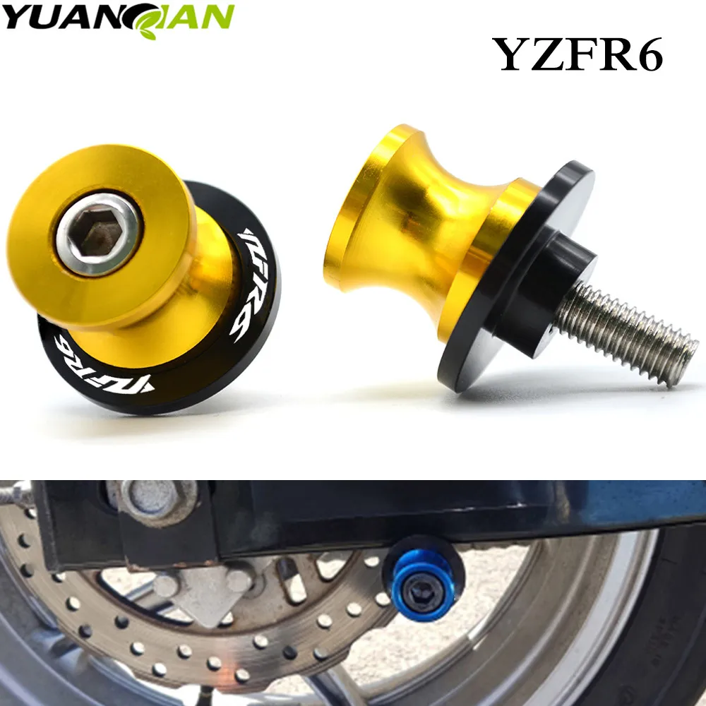Аксессуары для мотоциклов M6 винты слайдера yamaha YZF R6 1999 2000 2001 2002 2003 2004 2005 2007