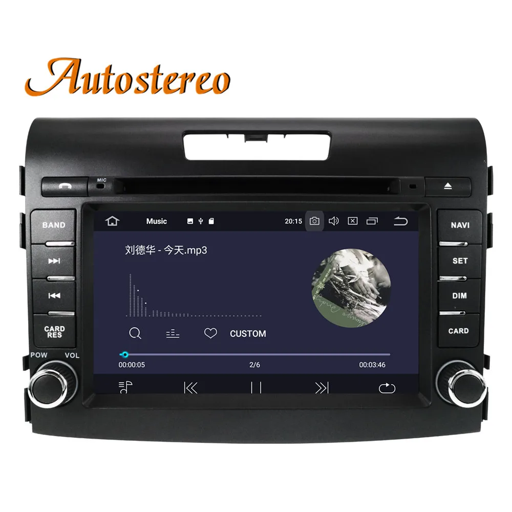 Sale Android 9 Car DVD Player for Honda CRV 2012-2016 GPS navigation stereo head Unit 2 DIN Radio tape recorder multimedia player IPS 3
