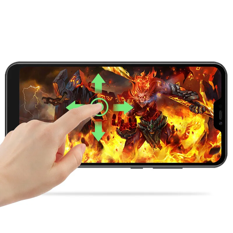 Закаленное 3d стекло для Xiaomi Mi A2 Lite полноэкранная Взрывозащищенная защитная