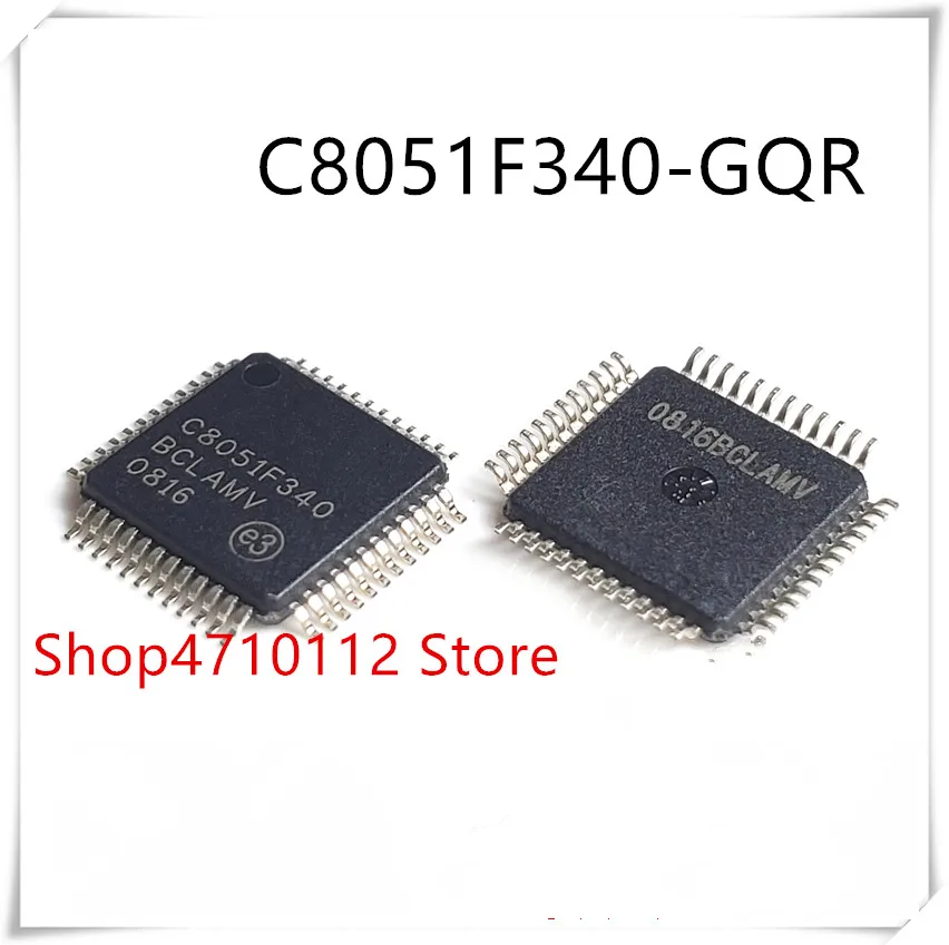 NEW 10PCS LOT C8051F340 GQR C8051F340 LQFP 48 IC