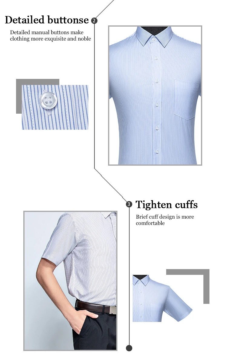 Мужская рубашка для отдыха с длинным рукавом в синюю полоску, мужская рубашка в деловом стиле, брендовая мужская одежда, мягкая, удобная, готовая