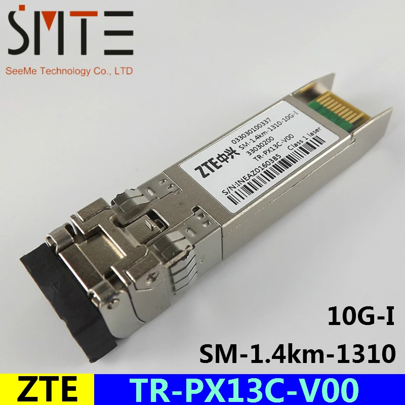 ZTE tr-px13c-v00 033030100337 sm-1.4km-1310-10g-i 10g1. 4 км модуль