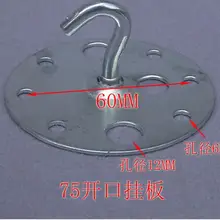 Кристалл светильник подвесной светильник потолочный пластины цепи крючок круговой висит табличка потолочный кронштейн платы Освещение DIY