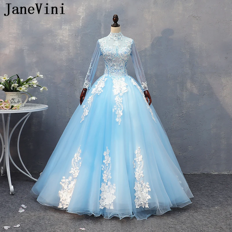 plus size ball gown with sleeves