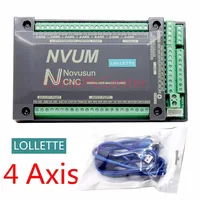 NVUM 4 Axis CNC Controller MACH3 USB Interface Board Card 200KHz for Stepper Motor