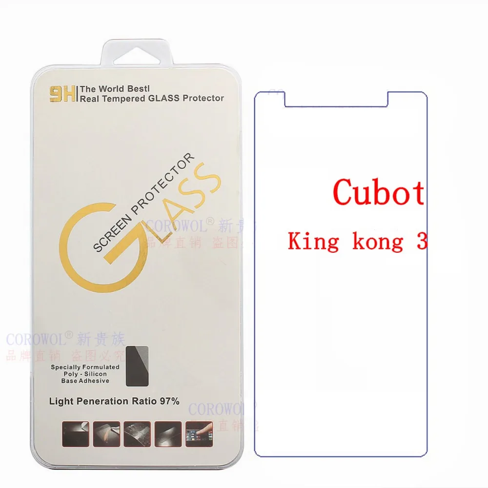 Для Cubot Kingkong 3 закаленное стекло 9H 0 26 мм Взрывозащищенная тонкая Передняя