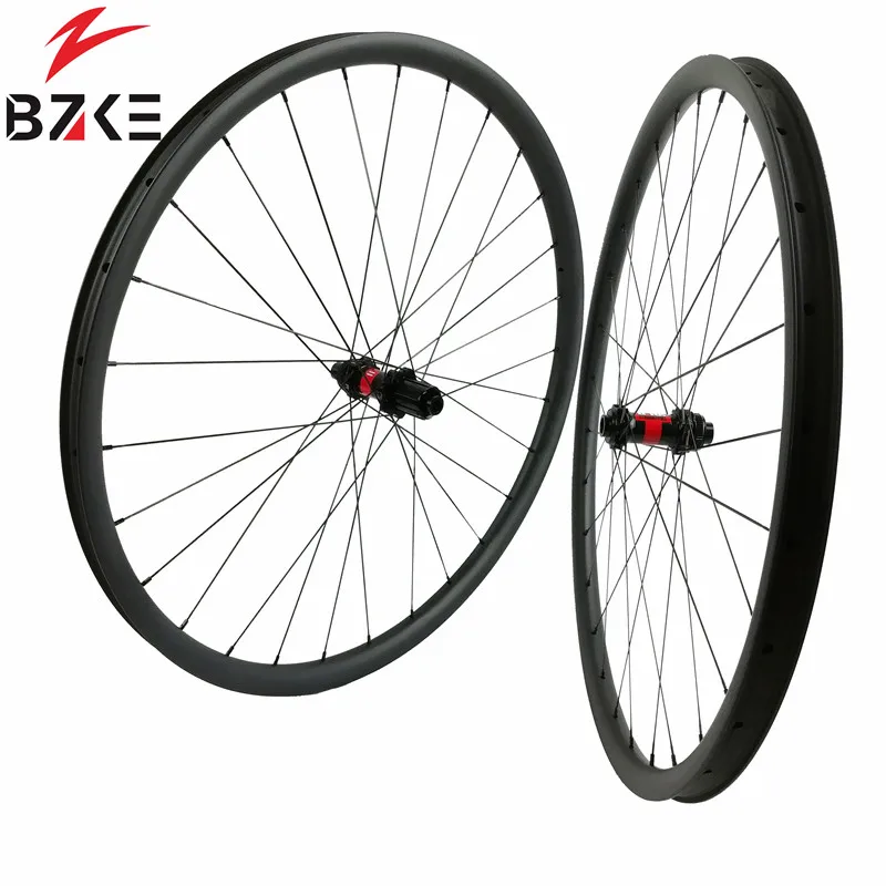 Top BZKE carbon wheels 240 swiss hubs 29er carbon super light wheelset BOOST hub carbon mtb wheels pillar 1420 spokes 29 mtb wheels 2