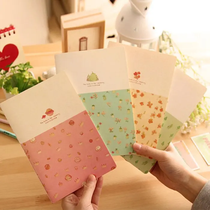 

South Korea stationery diary lovely creative notebook memory taste soft copy Note book