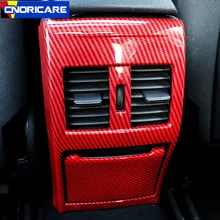 In Fibra di carbonio Posteriore di Colore Aria Presa di Copertura Trim Per Mercedes Benz A W176 GLA X156 CLA C117 2013-18 ABS Decorazione
