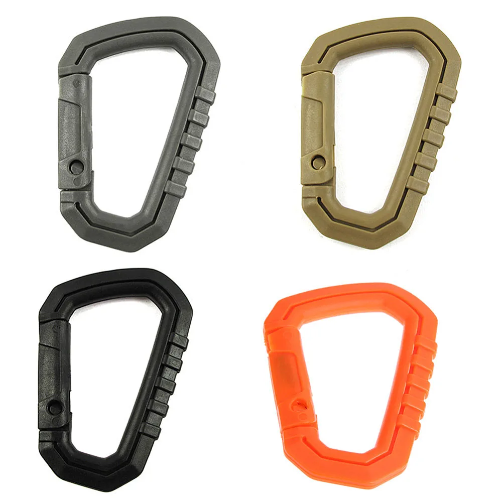 D ring Mountaineering Buckle High Strength D Ring Camp Snap Clip Hook