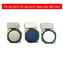 Для huawei P8 Lite /P9 Lite /Nova Lite сканер отпечатков пальцев гибкий кабель сенсорный датчик ID Главная Кнопка возврата запчасти