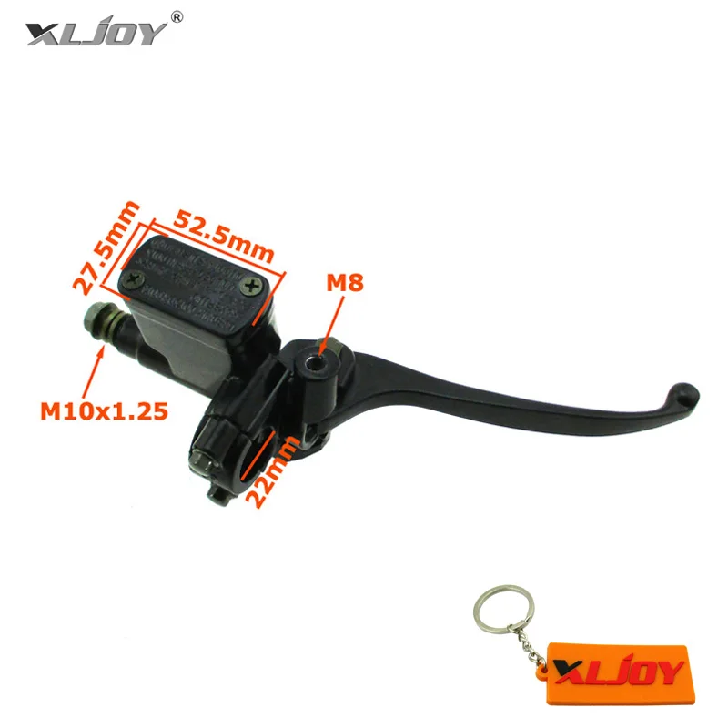 XLJOY 7/8 &quotправый главный тормозной цилиндр для переднего колеса Gy6 50cc 70cc 90cc 110cc 125cc