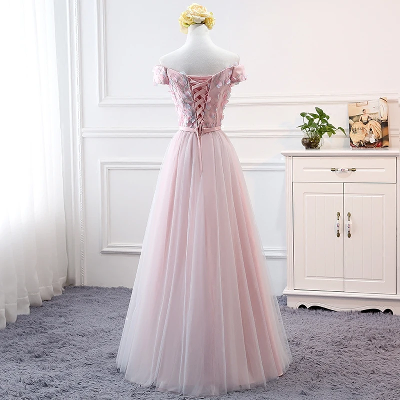 Новое Розовое сексуальное длинное платье с глубоким v-образным вырезом для девушек и женщин, платье принцессы для подружки невесты, вечерние платья для банкета