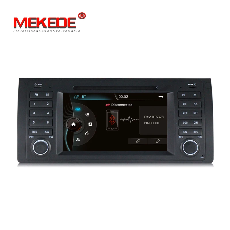 Автомобильный dvd-плеер мультимедийное радио для BMW E39 X5 E53 с gps навигацией 1080P BT аудио камера DVR RDS E39 X5 E53