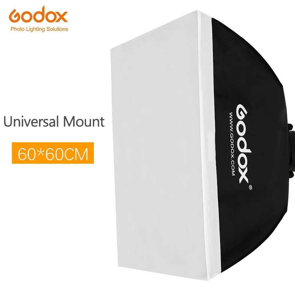 

Godox 60*60cm 24*24" Softbox Universal Mount Softbox for Studio Flash Speedlight