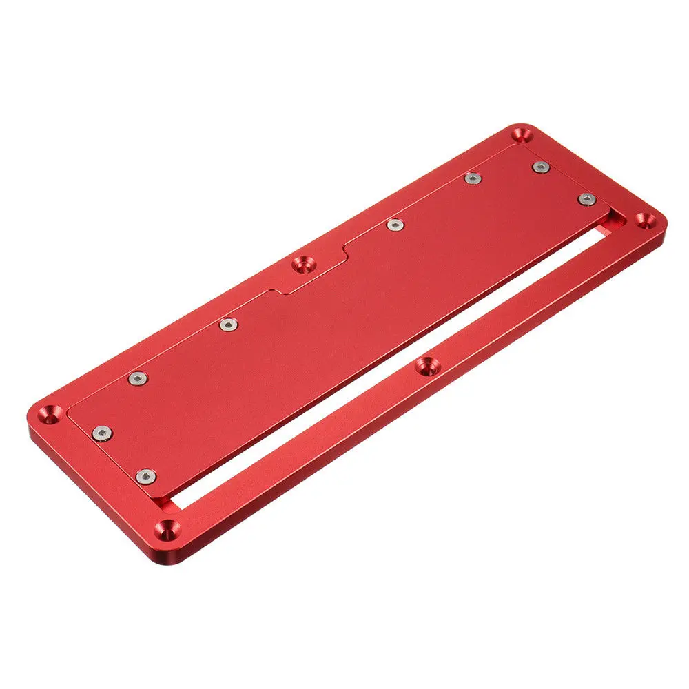  Aluminum Alloy Electric Circular Saw Flip Cover Plate Flip-Floor Table Special Embedded Cover Plate