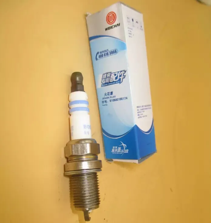 

spark plug 1000450457 double sheet metal original for Bosch Weichai Auman Steyr Dongfeng Tianlong