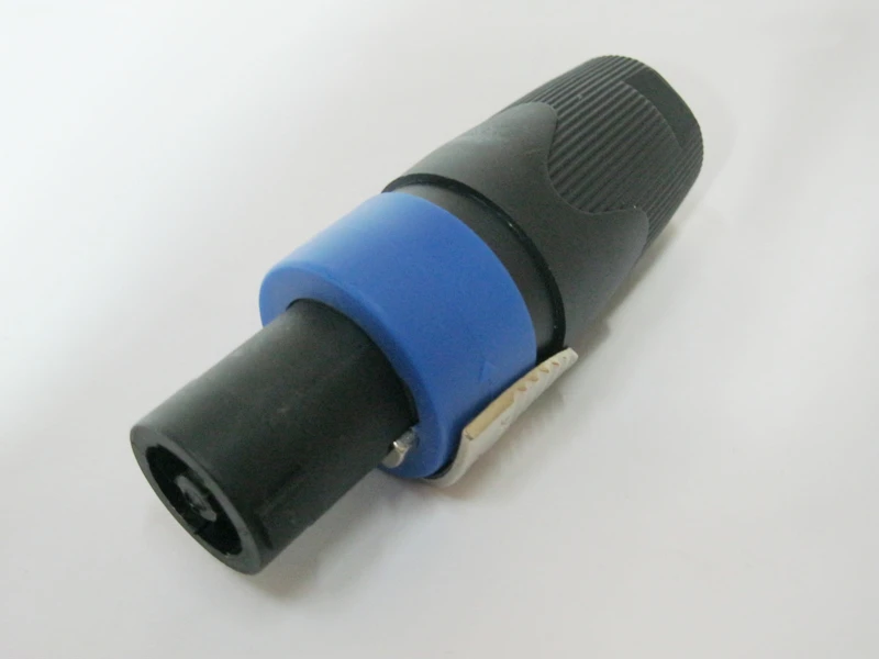 10 шт. Бесплатная доставка новый тип NL4FX Speakon NEU 4 pin мужской разъем для подключения динамика