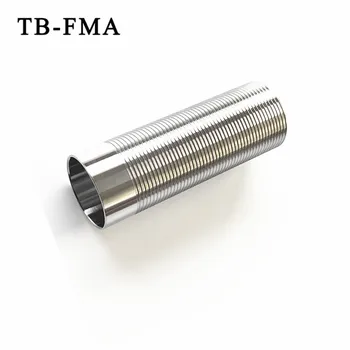 

TB-FMA Full Flow Stainless Steel AEG Cylinder Type A 72mm for Internal Barrel Airsoft AEG Smooth Inner Wall Free Shipping RS5003