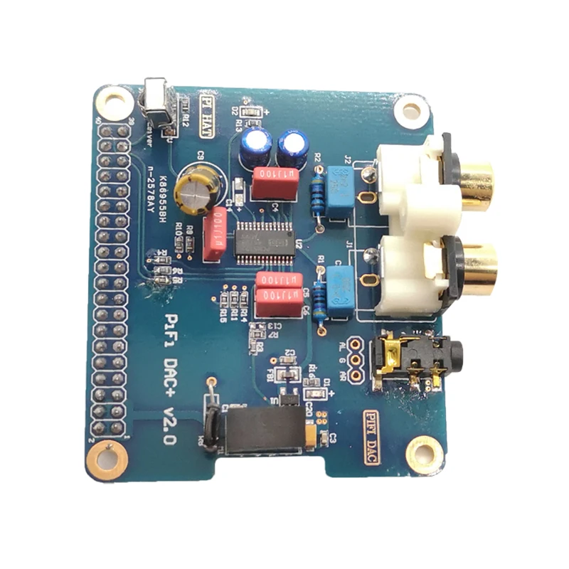 

2pcs/lot HIFI DAC HIFI Sound Card Module For Raspberry Pi B Version