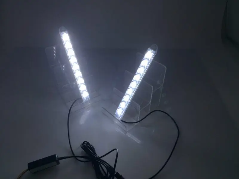 EOsuns led drl Дневной ходовой светильник+ движущийся желтый указатель поворота для volkswagen vw golf 6 mk6 2009-, с 3 м лентой и винтами