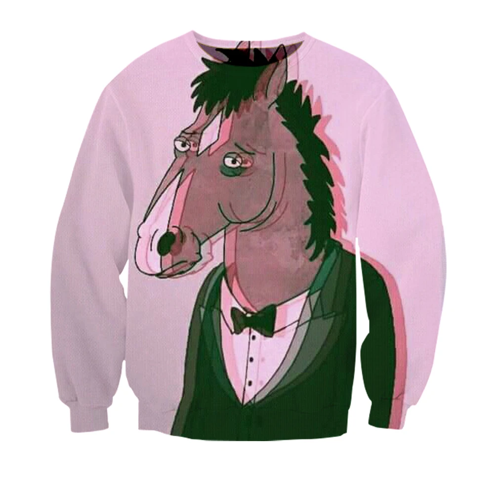 

Hot Mens Horse Sweatshirts Men Women Hoodie Printed Streetwear Gothic Hodie Sweatshirt Teen Boys Girls Kids Custom Make Clothes