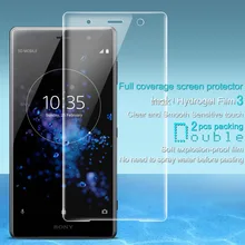 СПС sony Xperia XZ2 Премиум Экран протектор IMAK полное покрытие гидрогель III Мягкая Защитная пленка для sony XZ2 Премиум не Стекло