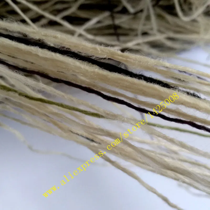 Вес 2 фунта травы стиль Ghillie нить костюма Синтетическая Пряжа мешковины DIY Mossy