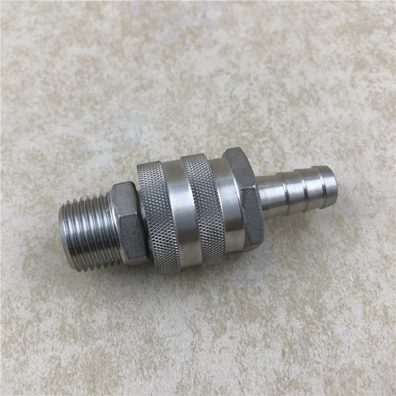 Stainless Steel beer Quick Disconnect Connect Set , Homebrew Fitting for home brewring (5)