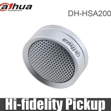 Dahua микрофон DH-HSA200 Hi-fidelity cctv Микрофон HSA200 для dahua аудио и сигнализации ip-камеры
