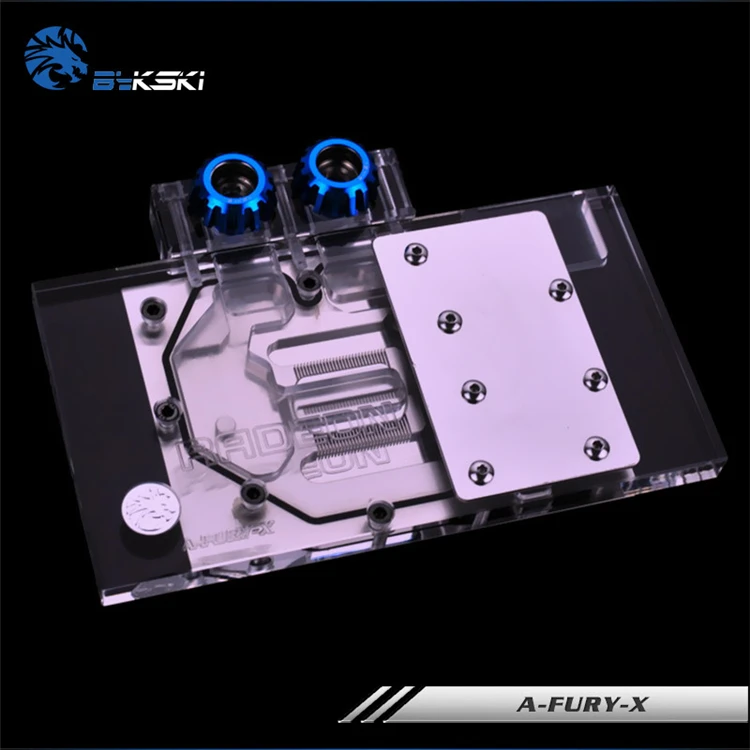 Bykski A FURY X GPU Блок Водяного Охлаждения для AMD Radeon R9 Fury X|water cooling block|cooling blockgpu water block |