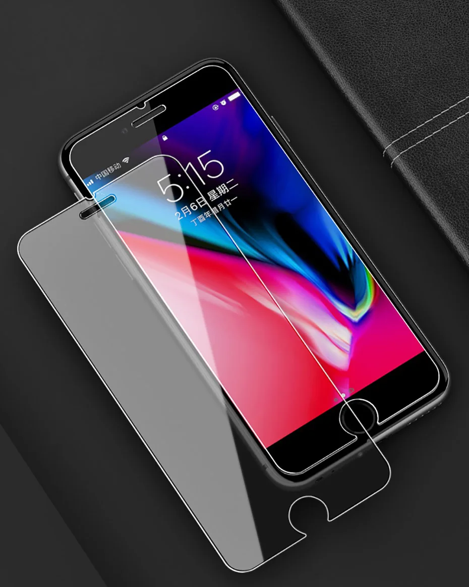 YAMIZOO X Glass For iPhone 7 Tempered Glass Protection 2.5D 9H Protective Glass On The For iPhone x 7 Plus Screen Protector Film (8)