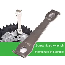 MEROCA горный велосипедный гаечный ключ, инструмент для фиксации зубного диска, шпула, удаление и установка, цепная отвертка с плоской головкой