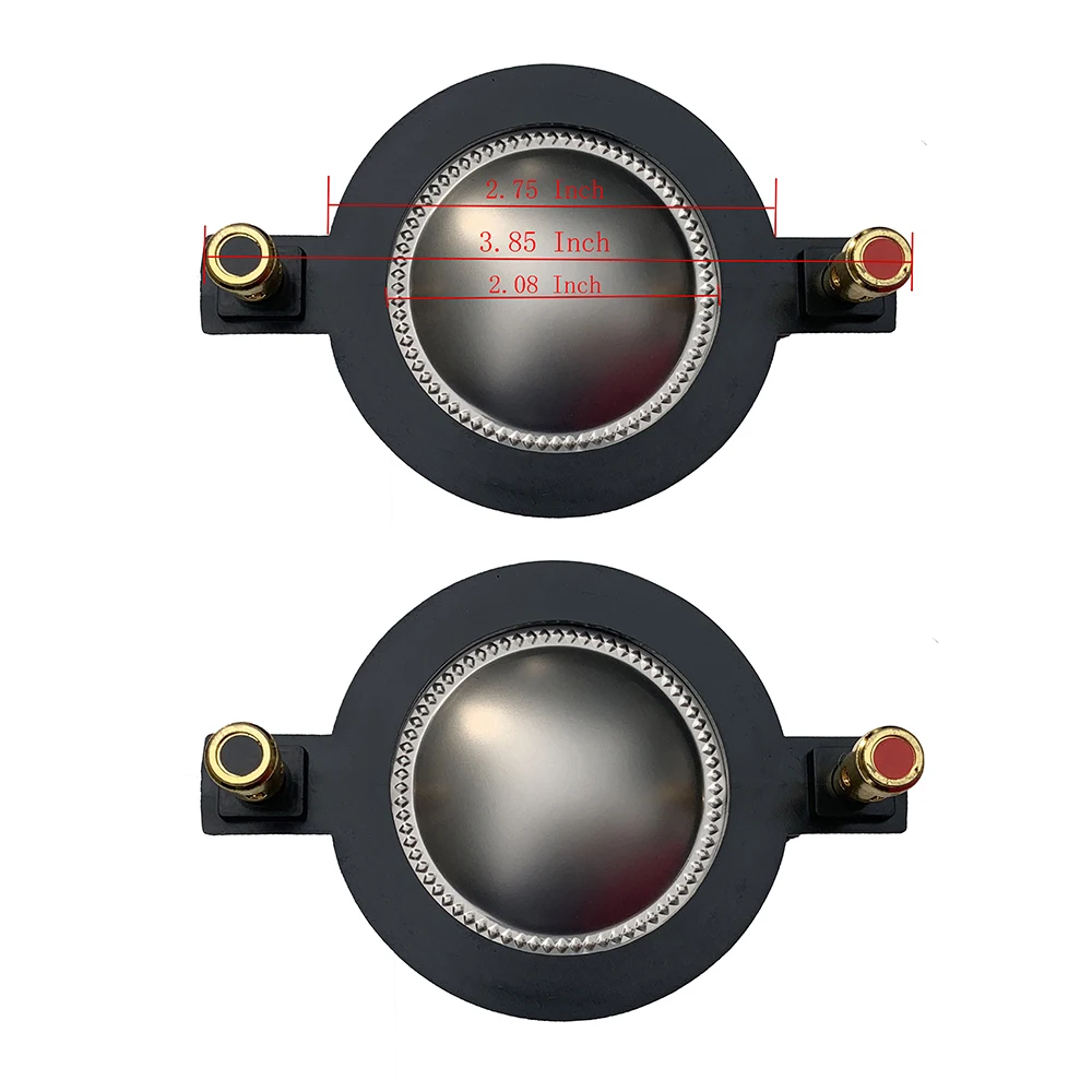 2pcs 44mm driver diaphragm for pa dj speaker 