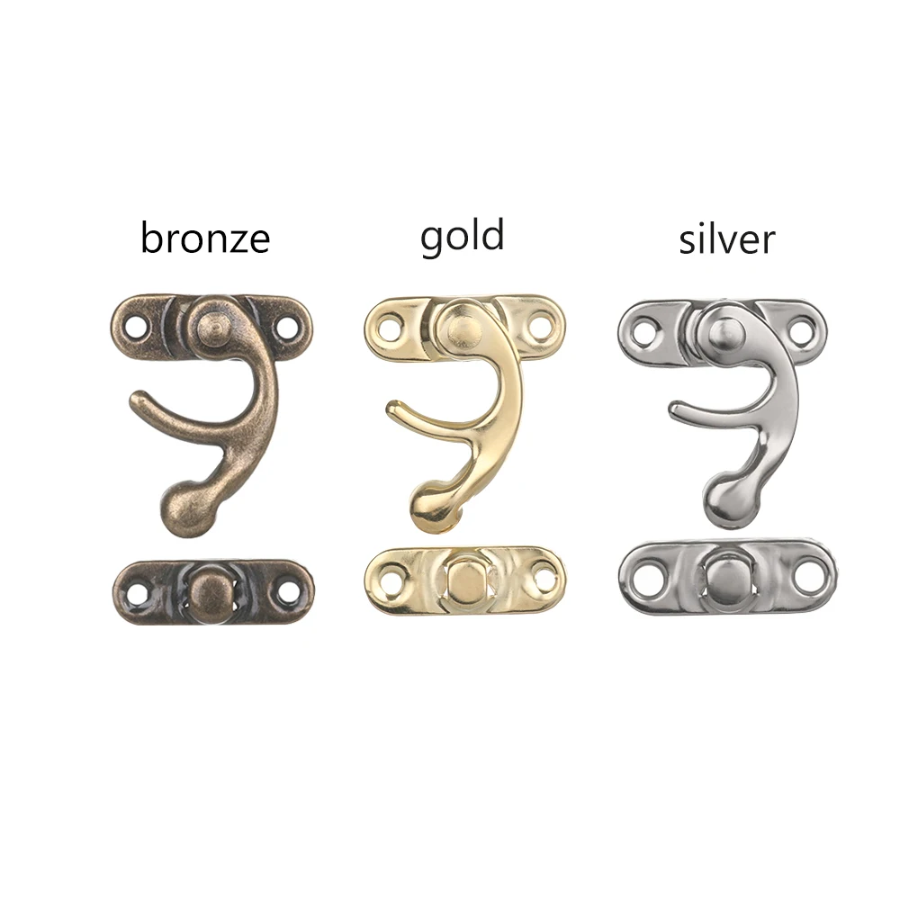 Metal Mini Decorative Hasps Locks For Wooden Jewelry Box