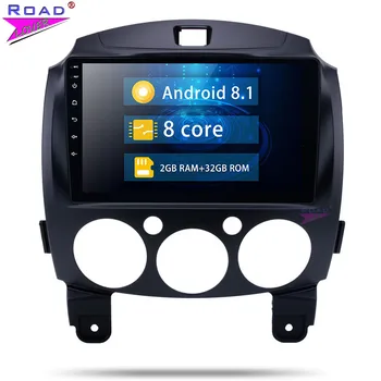 

Car Radio Android 8.1 DVD Player For Mazda 2 2010 2011 2012 Stereo GPS Navigation 2 Din 9'' Autoradio Head Unit With Bluetooth