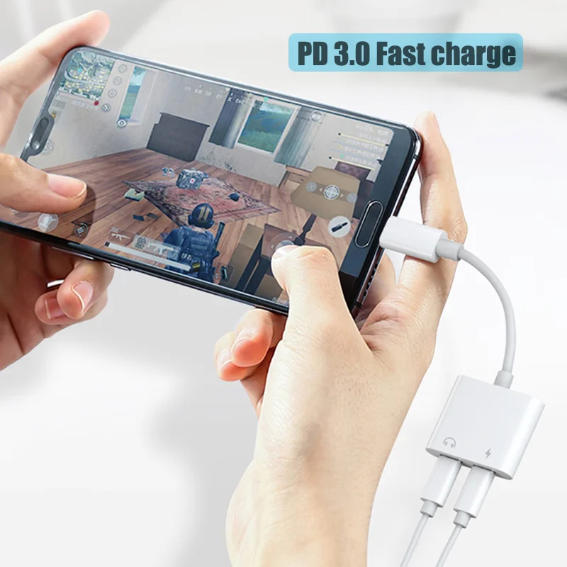 BFOLLOW type C к USB наушники PD 3 0 Быстрый кабель переходник для зарядки huawei mate 20 20X P20 Pro Honor