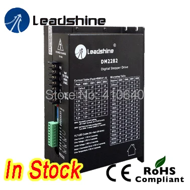 Digital Stepper Drive Leadshine DM2282 High Performance 2-Phase  with 80-230 VAC Input Voltage and Max 8.2A Output Current